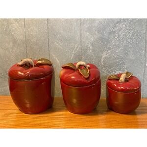 Apple Canister Set